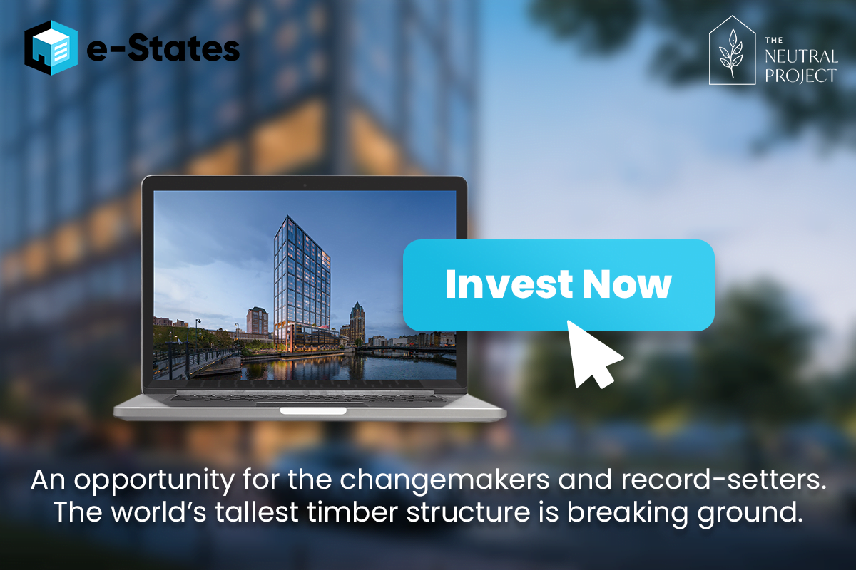 Invest in The Edison: e-States Offers Accredited Investors Access to Mass-Timber Skyscraper