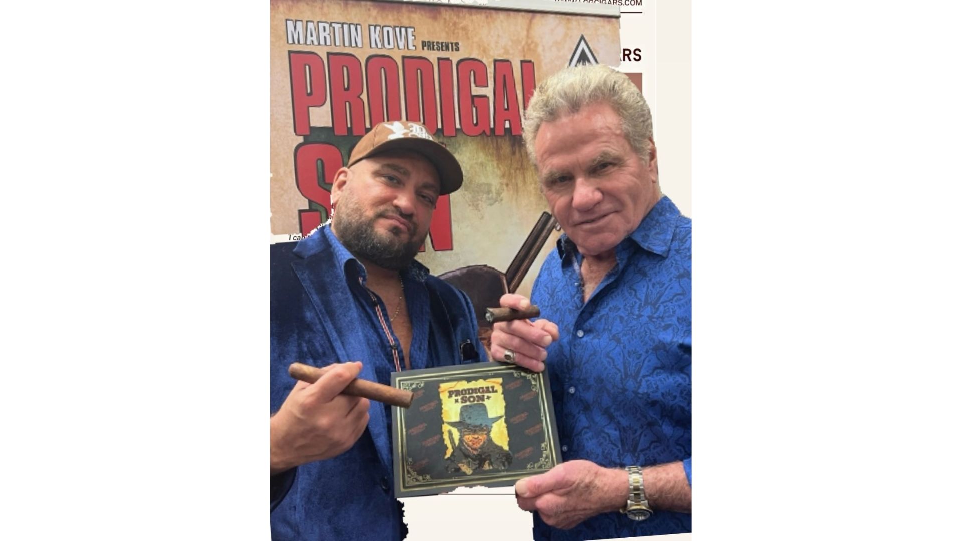 Hollywood Icon Martin Kove Partners with Paul DiSilvio of La Casa Grande Cigars and Sanj Patel for “The Prodigal Son”