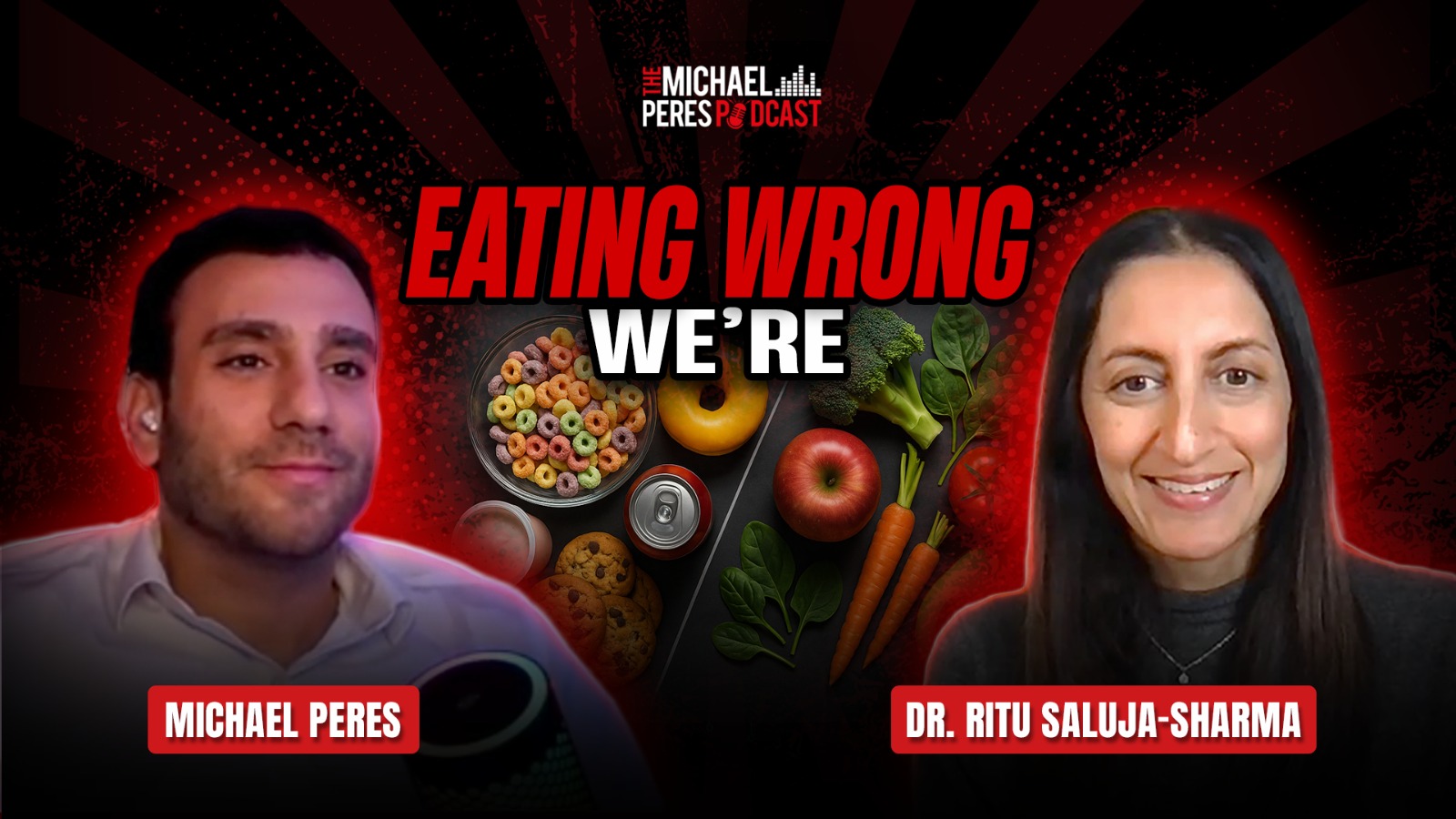 Dr. Ritu Saluja-Sharma Joins The Michael Peres Podcast To Discuss Prevention Nutrition And Habit Change